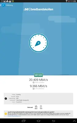 Bredbandskollen android App screenshot 6